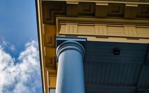Preview wallpaper building, column, architecture, roof