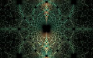 Preview wallpaper pattern, fractal, glow, background, abstraction