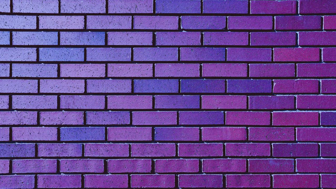 Wallpaper wall, brick, purple, texture